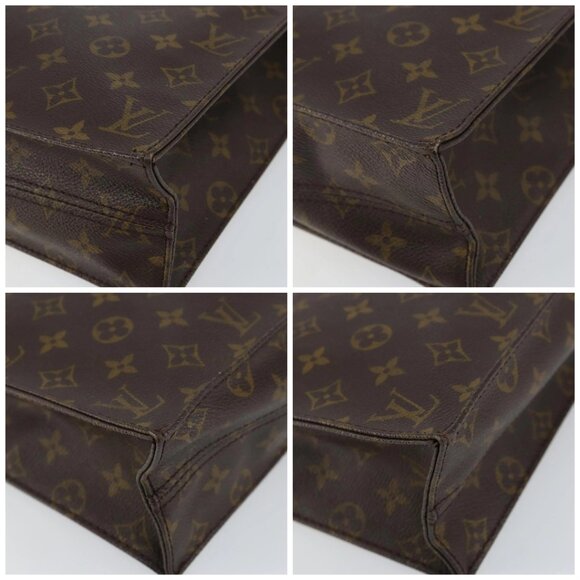 LOUIS VUITTON Monogram Sac Plat Hand Bag M51140 LV Auth 142772 - Picture 14 of 16